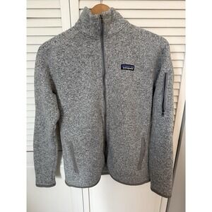 Patagonia Gray Better Sweater Zip Up Womens M